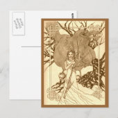 Nachtmusik Postkarte (Vorne/Hinten)