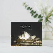 Nachtoper von Sydney Postkarte (Stehend Vorderseite)
