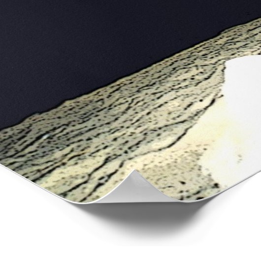 Nachtparasol Poster (Ecke)