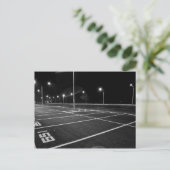 Nachtparkplätze Postkarte (Stehend Vorderseite)