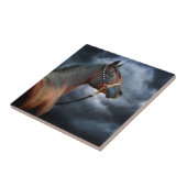 Nachtpferd Fliese (Seite)