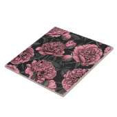 Nachtponygarten in Rosa und Grau Fliese (Seite)