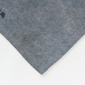 Nachtportrait Fleecedecke (Ecke)