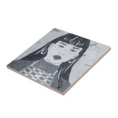 Nachtportrait Fliese (Seite)