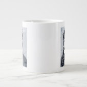 Nachtportrait Jumbo-Tasse (Vorderseite)