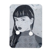 Nachtportrait Magnet (Vertikal)