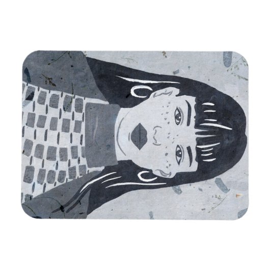 Nachtportrait Magnet (Horizontal)