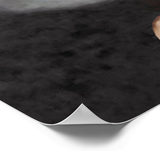 Nachtportrait Poster (Ecke)