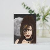 Nachtportrait Postkarte (Stehend Vorderseite)