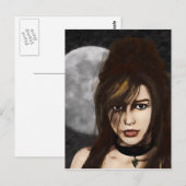 Nachtportrait Postkarte (Vorne/Hinten)