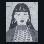 Nachtportrait Puzzle<br><div class="desc">Nachtportrait I von Melissa Wang. | 140755GG</div>