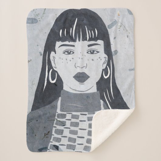 Nachtportrait Sherpadecke (Vorderseite)