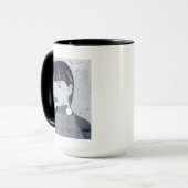 Nachtportrait Tasse (Vorderseite Links)