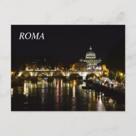 Nachtpostard Rom Postkarte