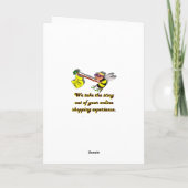 Nachträglicher Geburtstag Karte (Rückseite)