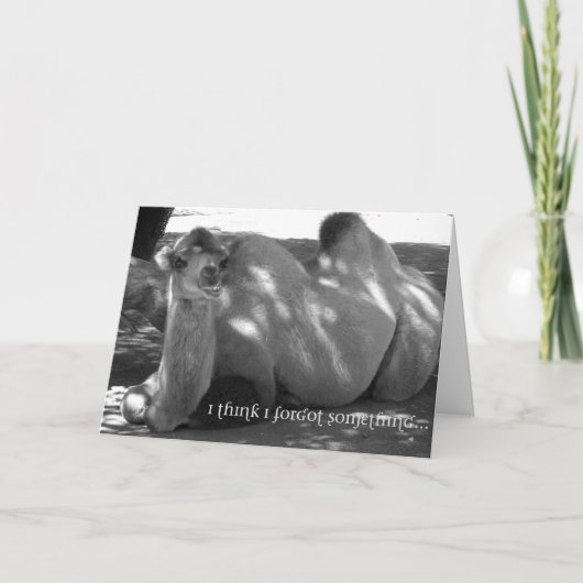 Nachträglicher Geburtstag Karte (Vorderseite)