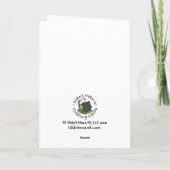 Nachträglicher Geburtstag Karte (Rückseite)