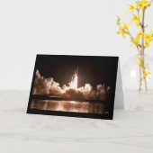 NachtRaumfähre-Produkteinführung Karte (Gelbe Blume)