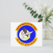 Nachtredner Postkarte (Stehend Vorderseite)