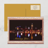 Nachtreflektionen Postkarte (Vorne/Hinten)