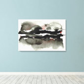 Nachtreflexion Leinwanddruck (Insitu (Holzboden))