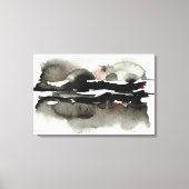 Nachtreflexion Leinwanddruck (Vorderseite)