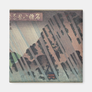 Nachtregen auf Oyama, c.1830 Magnet
