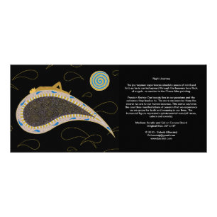 Nachtreise und Chaos Man - Long Card Werbekarte