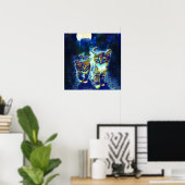 Nachtreisende Poster (Heimbüro)