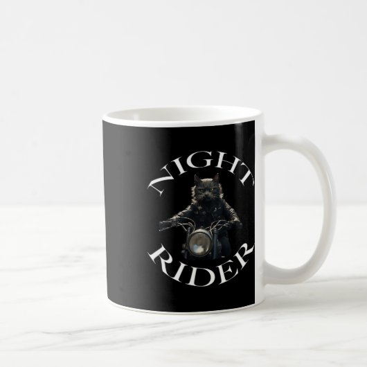 Nachtreiter Bad Cat Kaffeetasse (Rechts)