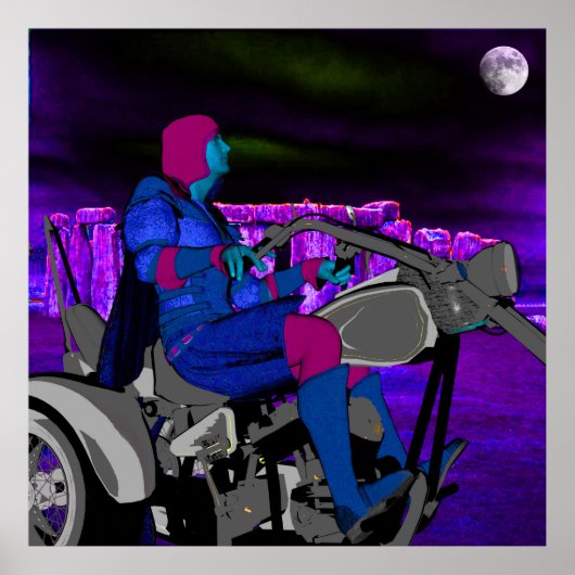 Nachtreiter Poster (Vorne)