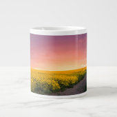Nachtrosa Himmel Jumbo-Tasse (Vorderseite)