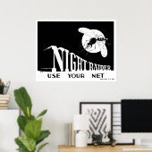 Nachtruder — WW2 Malaria Poster (Heimbüro)