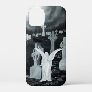 Nachts am Friedhof - Angel Case-Mate iPhone Hülle