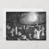 Nachts am Friedhof - Engel mit dem Teufel (Vorderseite)