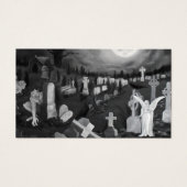 Nachts am Friedhof - Engel mit dem Teufel (Vorderseite)