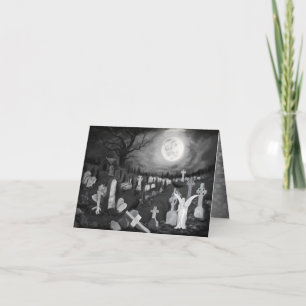 Nachts am Friedhof - Engel mit dem Teufel