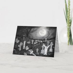 Nachts am Friedhof - Engel mit dem Teufel