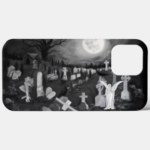 Nachts am Friedhof - Engel mit dem Teufel Case-Mate iPhone Hülle