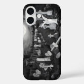 Nachts am Friedhof - Engel mit dem Teufel Case-Mate iPhone Hülle (Rückseite)