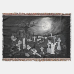 Nachts am Friedhof - Engel mit dem Teufel Decke