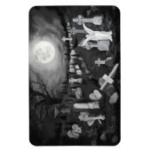 Nachts am Friedhof - Engel mit dem Teufel Magnet (Vertikal)