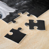 Nachts am Friedhof - Engel mit dem Teufel Puzzle (Seite)