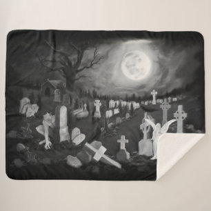 Nachts am Friedhof - Engel mit dem Teufel Sherpadecke