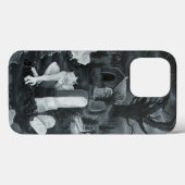 Nachts am Friedhof - Teufel Case-Mate iPhone Hülle (Rückseite (Horizontal))
