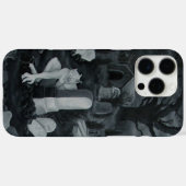 Nachts am Friedhof - Teufel Case-Mate iPhone Hülle (Rückseite (Horizontal))