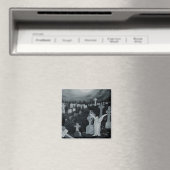 Nachts auf dem Friedhof - Engel Magnet (In Situ (Geschirrspüler))
