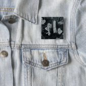 Nachts auf dem Friedhof - Teufel Button (Beispiel)