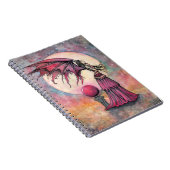 Nachts Fairy Fantasy Art von Molly Harrison Notizblock (Rechte Seite)