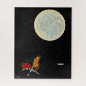 Nachts Gemälde von Wassily Kandinsky Puzzle (Vertikal)